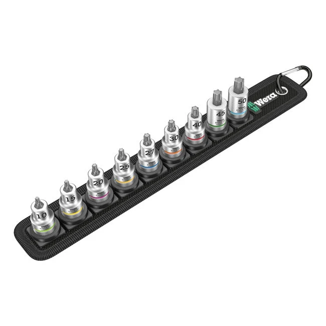 Wera Bitshylssats Torx 3/8" Infästning