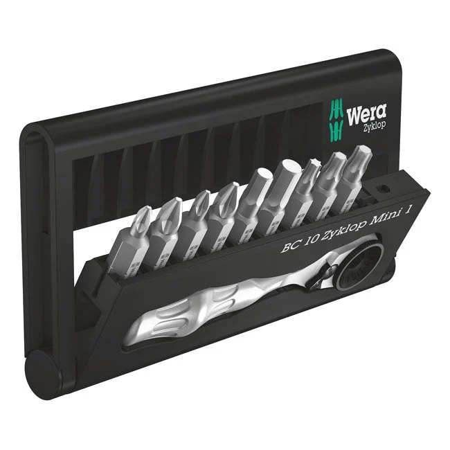Wera Bitsset 10-st Zyklop Mini 1