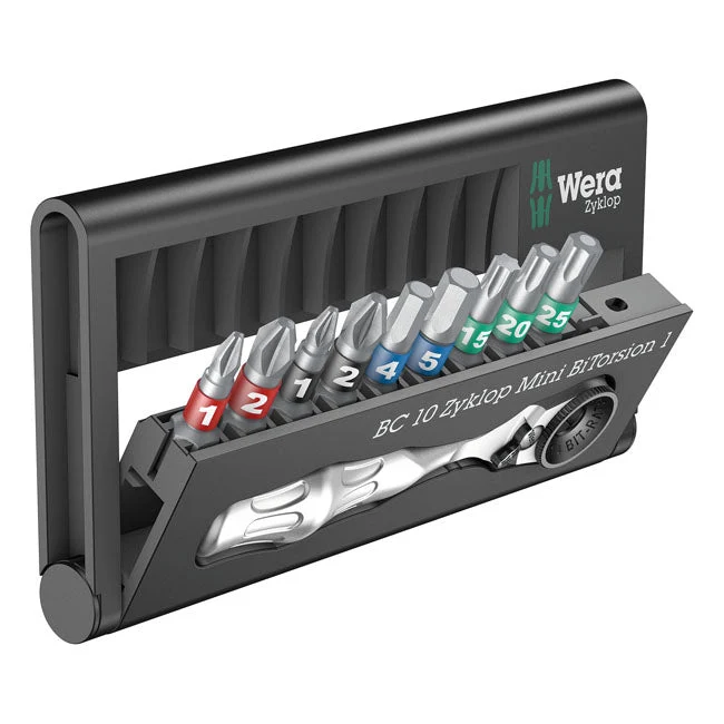 Wera Bitsset 10-st Zyklop Mini Bitorison