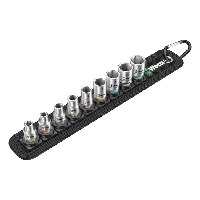 Wera Hylssats 1/4" Infästning