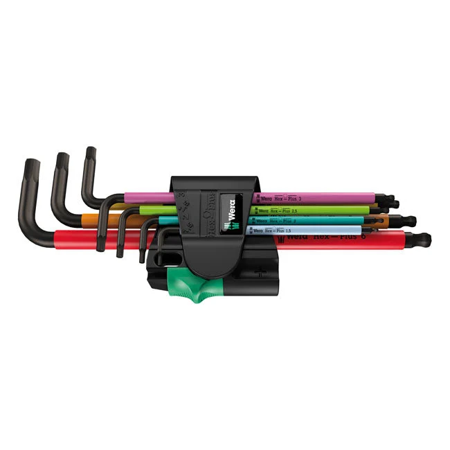 Wera Insexnyckelsats Multicolor Magnet