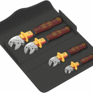 Wera Joker 6004 VDE 4 Sats 1 VDE-isolerad självinställande U-nyckelsats, 4 delar