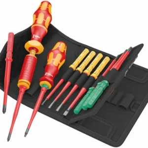 Wera Kraftform Kompakt VDE 16 Torque 1,2-3,0 Nm extra smal 1 Tool Finder, 16 delar