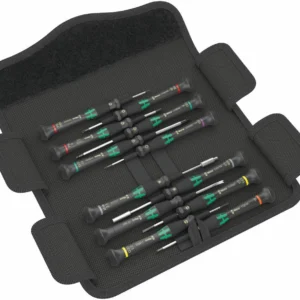 Wera Kraftform Micro 12 Electronics 1 Elektrikerskruvmejselsats - 12 delar