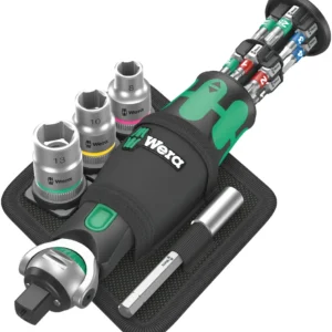 WERA ZYKLOP 8009 SPÄRRSKAFT SATS 18 DELAR
