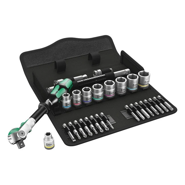 Wera Zyklop Bits/Hylssats 3/8" Infästning 29st Tum