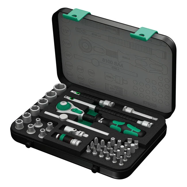Wera Zyklop Speed Bits/Hylssats 1/4" Infästning 41-st Tum