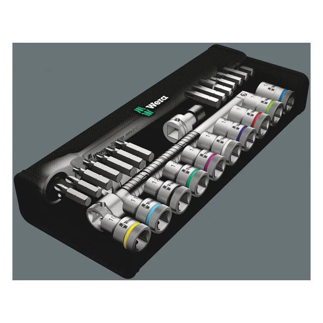 Wera Zyklop Switch Bits/Hylssats 28st 1/2" Infästning