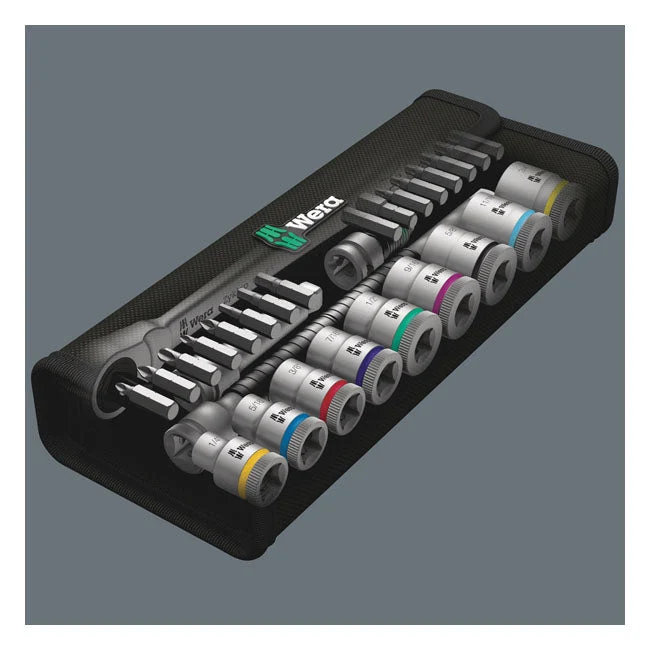 Wera Zyklop Switch Bits/Hylssats 29-st 3/8" Infästning Tum