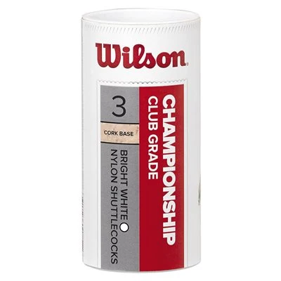 Wilson Championship Club 78 Vit 3 Enheter