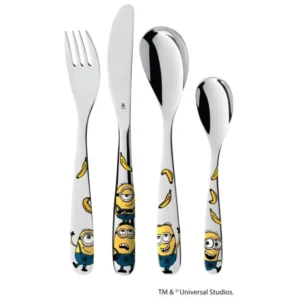WMF Barnbestickset MINIONS, 4 st