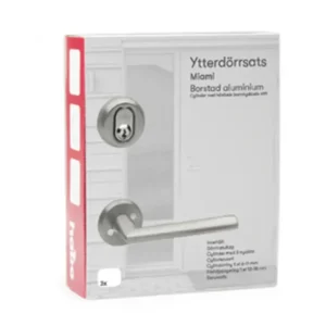 YTTERDÖRRSATS MIAMI BORSTAD ALUMINIUM