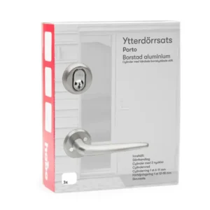 YTTERDÖRRSATS PORTO BORSTAD ALUMINIUM
