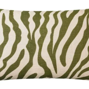 Zebra Linen Cushion Cover 40x60